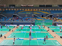 省运会速递 | 422名“羽坛高手”齐聚 群众组羽毛球比赛“收拍”