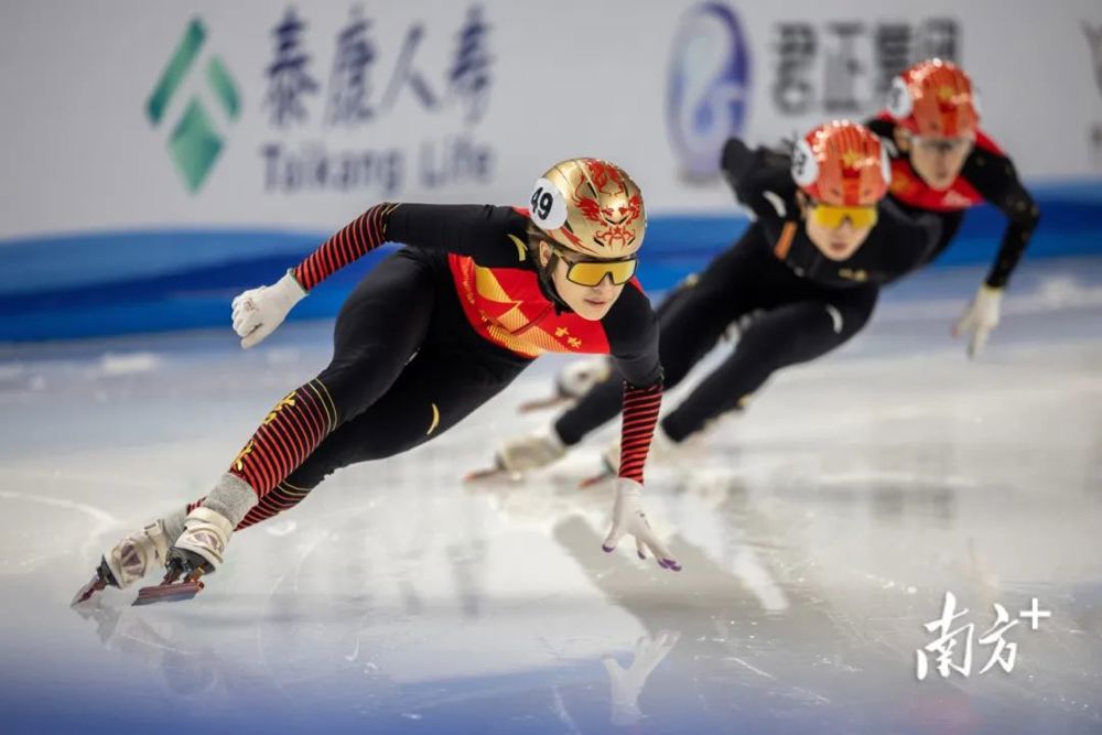 2月17日，广东与吉林联合培养运动员张楚桐夺得短道速滑女子500米金牌